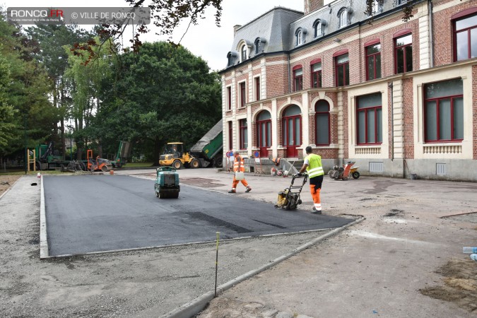 2019 - extension parking Mairie