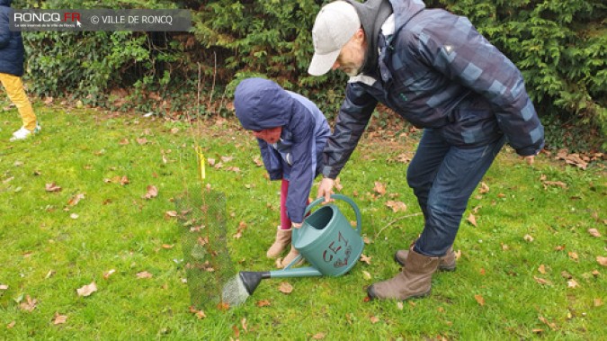 MINI FORET EN DEVENIR A L'ECOLE BREL 