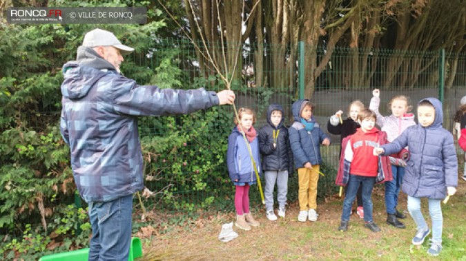 MINI FORET EN DEVENIR A L'ECOLE BREL 